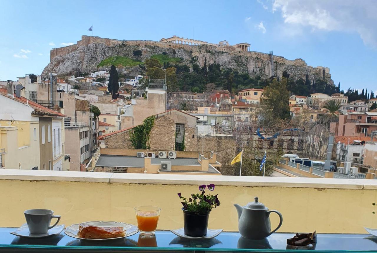 Апартаменты Prestige Penthouse - Breathtaking Parthenon Views In Plaka Афины Экстерьер фото